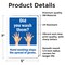 Signmission Did You Wash Them, 5 in W x Rectangle, Vinyl Decal OS-2PACK-NS-D-57-25571 - alternate 4